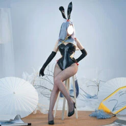 Game Genshin Impact Shenhe Bunny Girl Cosplay Costumes -COSPLAY CLANS Sales Store 3 718e03c7 3c73 4b70 b9c0 820acb0a5f2d