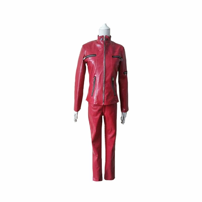 Anime Ghost In The Shell Kusanagi Motoko Red Cosplay Costume 5 Anime Ghost In The Shell Kusanagi Motoko Red Cosplay Costume - Image 3