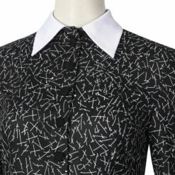 The Addams Family Wednesday Addams Christina Ricci Cosplay Costumes 12 The Addams Family Wednesday Addams Christina Ricci Cosplay Costumes -COSPLAY CLANS Sales Store 3 84416564 26b4 4620 b544 3491b426385b