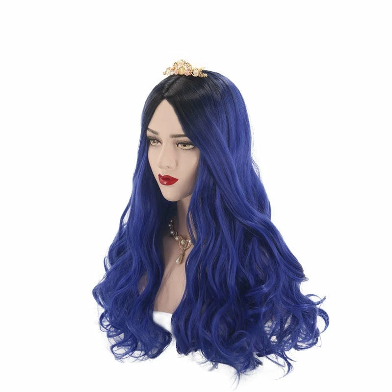Movie Descendants 3 Evie Blue Cosplay Wigs 5 Movie Descendants 3 Evie Blue Cosplay Wigs - Image 3