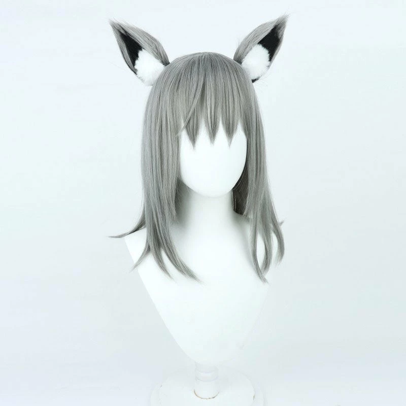 Game Blue Archive Sunaookami Shiroko Cosplay Wigs With Ear Props 5 Game Blue Archive Sunaookami Shiroko Cosplay Wigs With Ear Props - Image 3