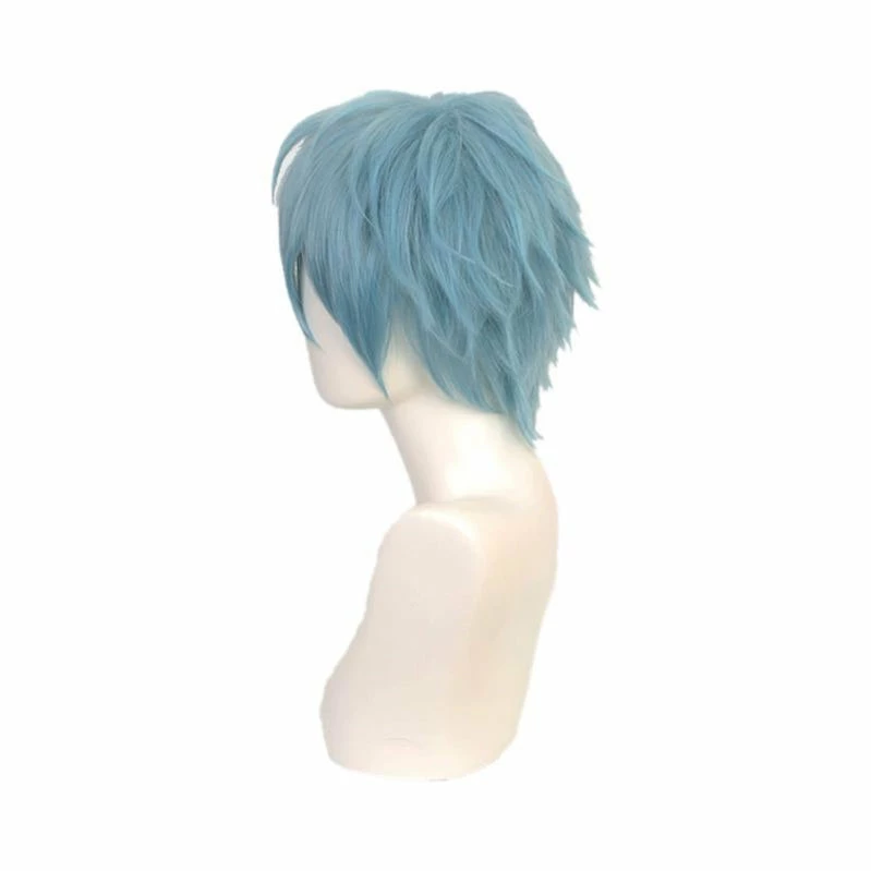 Anime My Hero Academia Shigaraki Tomura Short Blue Cosplay Wigs 5 Anime My Hero Academia Shigaraki Tomura Short Blue Cosplay Wigs - Image 3