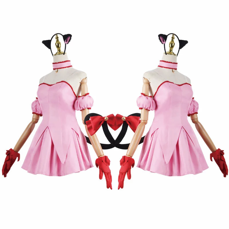 Anime Tokyo Mew Mew Ichigo Momomiya Dress Cosplay Costume 5 Anime Tokyo Mew Mew Ichigo Momomiya Dress Cosplay Costume - Image 3