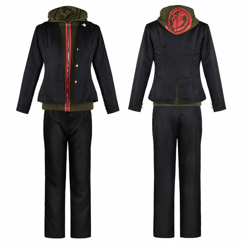 Anime Danganronpa: Trigger Happy Havoc Makoto Naegi Cosplay Costumes 6 Anime Danganronpa: Trigger Happy Havoc Makoto Naegi Cosplay Costumes - Image 4