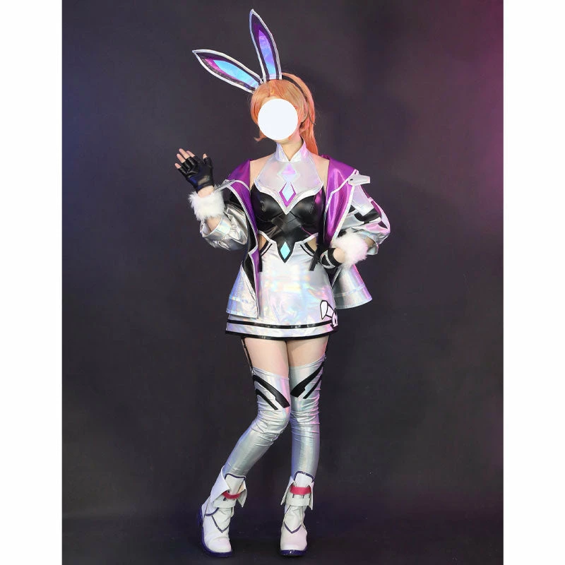 Game LOL Battle Bunny Miss Fortune Cosplay Costume 4 Game LOL Battle Bunny Miss Fortune Cosplay Costume - Image 2