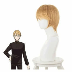 Anime Kaguya-sama: Love Is War Miyuki Shirogane Brownish Yellow Men's Short Cosplay Wigs -COSPLAY CLANS Sales Store 3 a7e41681 dffa 4fac ab6e 9e9879e21630