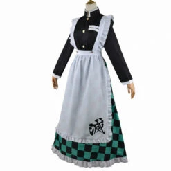 Demon Slayer Kimetsu No Yaiba Tanjiro Kamado Maid Dress Cosplay Costume -COSPLAY CLANS Sales Store 3 ad78da5b e59a 4f4c 93f5 8d308a8512d8
