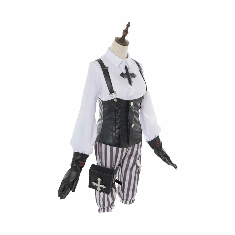 Game Identity V Mechanic Tracy Reznik Gothic Cosplay Costume 5 Game Identity V Mechanic Tracy Reznik Gothic Cosplay Costume - Image 3