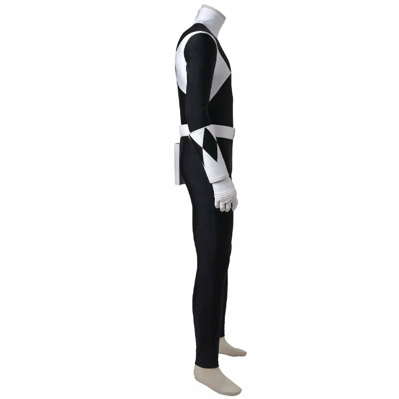 Mighty Morphin Power Rangers Zack Taylor Black Ranger Cosplay Costumes 5 Mighty Morphin Power Rangers Zack Taylor Black Ranger Cosplay Costumes - Image 3