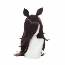 Game Uma Musume Pretty Derby Rice Shower Brown Long Cosplay Wigs With Free Ears -COSPLAY CLANS Sales Store 3 c0de0425 0955 4e88 9020 3e8ecaf74208