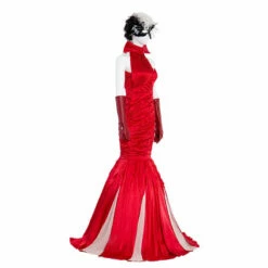 Movie Cruella Cruella De Vil Red Dress Halloween Cosplay Costumes -COSPLAY CLANS Sales Store 3 d0dbeb74 0fb7 4024 8ed6 dd756f2e172c