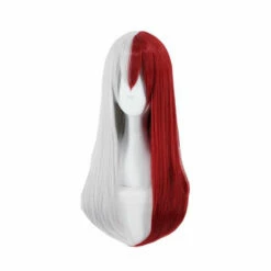 Anime My Hero Academia Shoto Todoroki Long Female White And Red Cosplay Wigs -COSPLAY CLANS Sales Store 3 d2c110e4 bab8 45f1 bdb7 9eb6d5c958e4