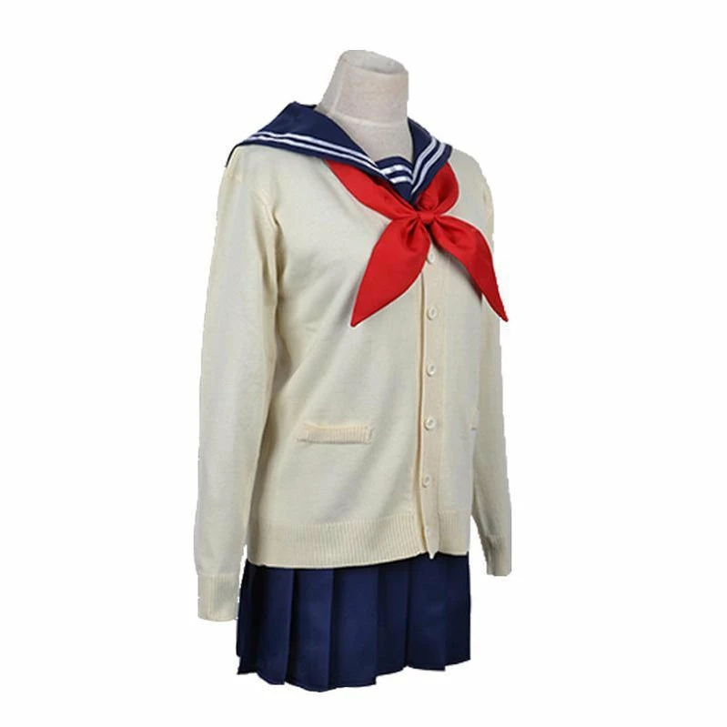 Anime My Hero Academia Himiko Toga JK School Uniform Cosplay Costume 4 Anime My Hero Academia Himiko Toga JK School Uniform Cosplay Costume - Image 2