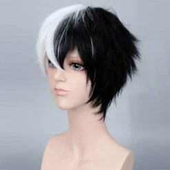 Anime Danganronpa: Trigger Happy Havoc Monokuma Black And White Bear Short Cosplay Wigs -COSPLAY CLANS Sales Store 3 d8d2c62c b2ca 41ff a79d f386c3eb5fa7