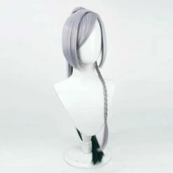 Game Genshin Impact Shenhe Grey Single Twist Braid Cosplay Wigs -COSPLAY CLANS Sales Store 3 e73a8bf6 d659 407d 9718 3df22b3b6398