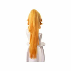 Anime Demon Slayer: Kimetsu No Yaiba Zenitsu Agatsuma Female Cosplay Wig Blonde Long Ponytail Wigs -COSPLAY CLANS Sales Store 3 f1b28b41 fd47 422e 9960 80cd8d377567