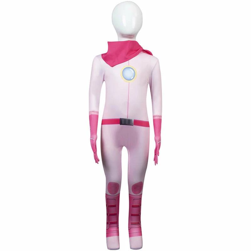 The Super Mario Bros. Movie Princess Peach Jumpsuit Cosplay Costumes 5 The Super Mario Bros. Movie Princess Peach Jumpsuit Cosplay Costumes - Image 3