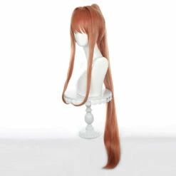 Anime DDLC Doki Doki Literature Club Monika Long Ponytail Cosplay Wigs -COSPLAY CLANS Sales Store 3 fcbada1c bb1d 4fd6 893d ef818cf5799a