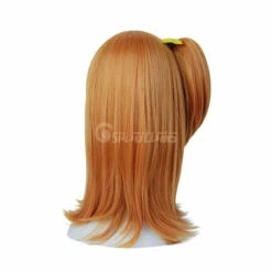 Anime LoveLive! Kousaka Honoka Long Orange Cosplay Wigs -COSPLAY CLANS Sales Store 4 1