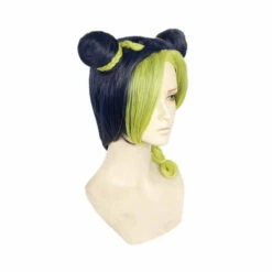 Anime JoJo's Bizarre Adventure Stone Ocean Jolyne Cujoh Mixed Light Green Cosplay Wigs -COSPLAY CLANS Sales Store 4 09fc43c7 f3f4 4598 963e a8e8c65a22c7
