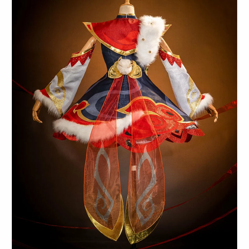 Game LOL Cinematic Mythmaker Gwen Cosplay Costumes 6 Game LOL Cinematic Mythmaker Gwen Cosplay Costumes - Image 4