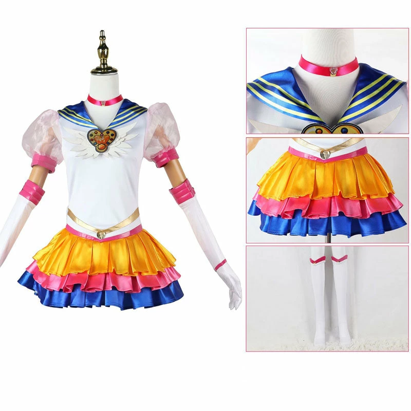 Anime Sailor Moon Usagi Tsukino Cosplay Costumes 6 Anime Sailor Moon Usagi Tsukino Cosplay Costumes - Image 4