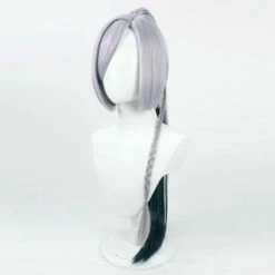 Game Genshin Impact Shenhe Grey Single Twist Braid Cosplay Wigs -COSPLAY CLANS Sales Store 4 385f58c8 4466 4d66 9329 58ccaea2b2fc