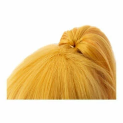 Anime Demon Slayer: Kimetsu No Yaiba Zenitsu Agatsuma Female Cosplay Wig Blonde Long Ponytail Wigs -COSPLAY CLANS Sales Store 4 38a84789 9142 4630 b999 e471d48ec8bc