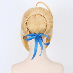 Anime FGO Fate Stay Night Arturia Pendragon Saber Blonde Grey Styled Updo 3 Colors Cosplay Wigs -COSPLAY CLANS Sales Store 4 39138926 9030 4c1c 8893 8300e17cf314