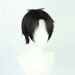 Anime Haikyuu Shiratorizawa Academy Ushijima Wakatoshi Black Cosplay Wigs -COSPLAY CLANS Sales Store 4 3daf8df9 c36b 49fc a3d3 cd406558e3f1