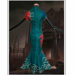 Game Identity V Crimson Michiko Thirteen Niang Green Cheongsam Dress Halloween Cosplay Costumes -COSPLAY CLANS Sales Store 4 3ea2a1b5 f7b6 4e5f 9cda d1b5e6ded965