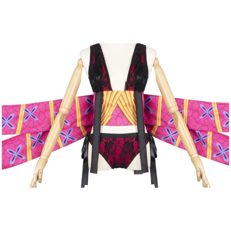 Anime Demon Slayer Kimetsu No Yaiba Daki Fullset Cosplay Costumes 6 Anime Demon Slayer Kimetsu No Yaiba Daki Fullset Cosplay Costumes - Image 4