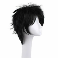 Anime Naruto Uchiha Sasuke Short Black Curly Cosplay Wigs -COSPLAY CLANS Sales Store 4 57e2caad 0f01 49d3 a939 c19b7e03513f
