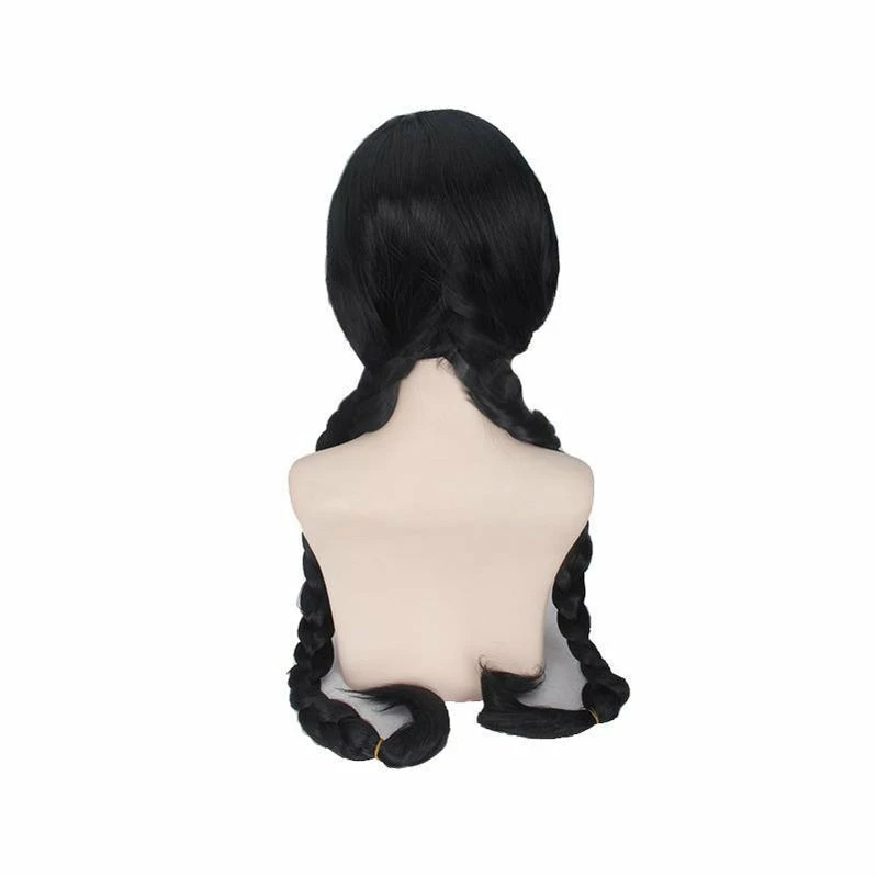 Anime Danganronpa: Trigger Happy Havoc Toko Fukawa Black Long Cosplay Wigs 5 Anime Danganronpa: Trigger Happy Havoc Toko Fukawa Black Long Cosplay Wigs - Image 3