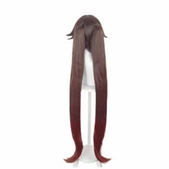 Game Genshin Impact Hu Tao Dark Brown Long Cosplay Wig -COSPLAY CLANS Sales Store 4 65574bcd be54 4e47 9842 e02faafdc5de