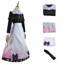 Demon Slayer Kimetsu No Yaiba Shinobu Kocho Maid Dress Cosplay Costumes 10 Demon Slayer Kimetsu No Yaiba Shinobu Kocho Maid Dress Cosplay Costumes -COSPLAY CLANS Sales Store 4 6cda6659 1306 480e a2cd 6744669e83e2