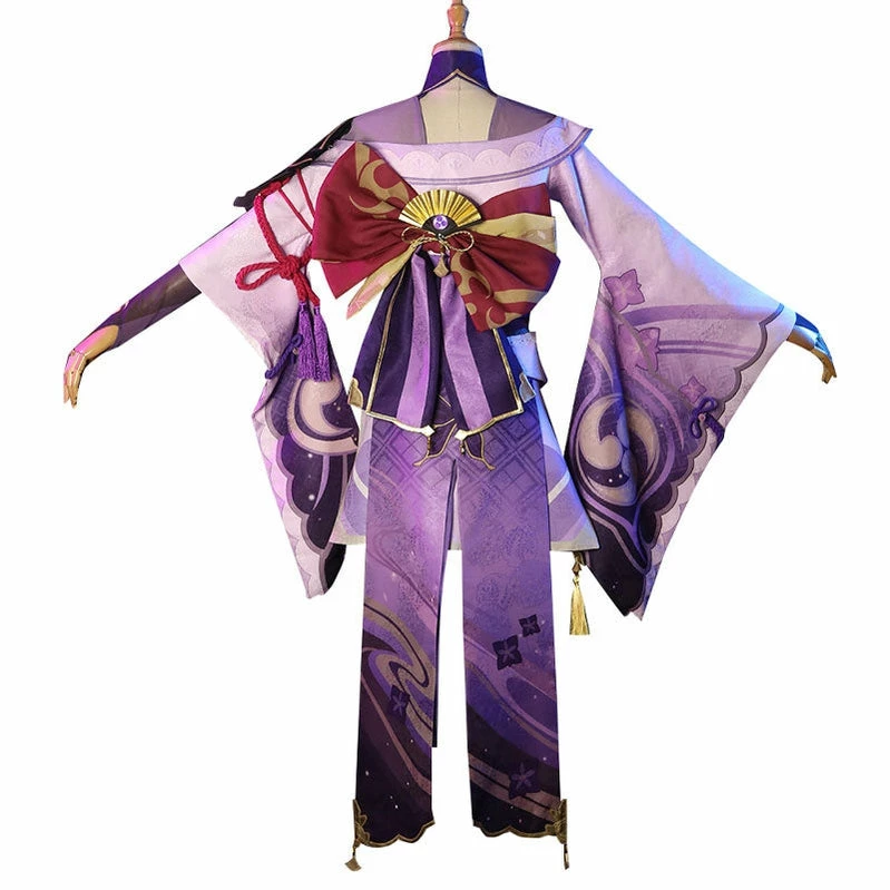 Game Genshin Impact Raiden Shogun Fullset Cosplay Costumes 6 Game Genshin Impact Raiden Shogun Fullset Cosplay Costumes - Image 4