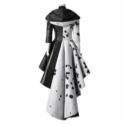 Movie Cruella De Vil Dalmatian Black White Halloween Cosplay Costumes -COSPLAY CLANS Sales Store 4 76798c1e 0659 418f 8578 9166564b4a62