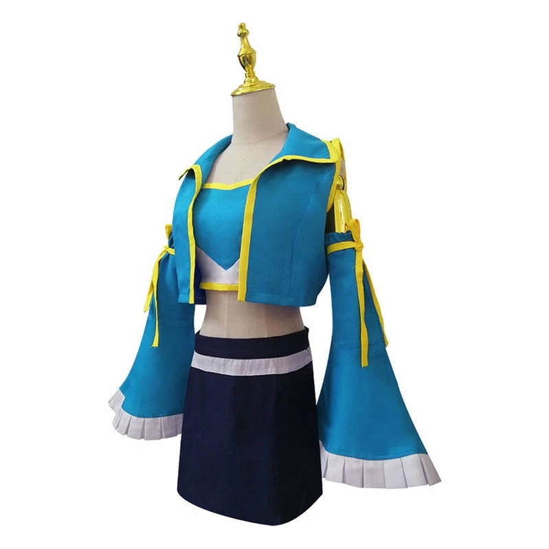 Anime Fairy Tail Lucy Heartfilia Uniforms Cosplay Costume 6 Anime Fairy Tail Lucy Heartfilia Uniforms Cosplay Costume - Image 4