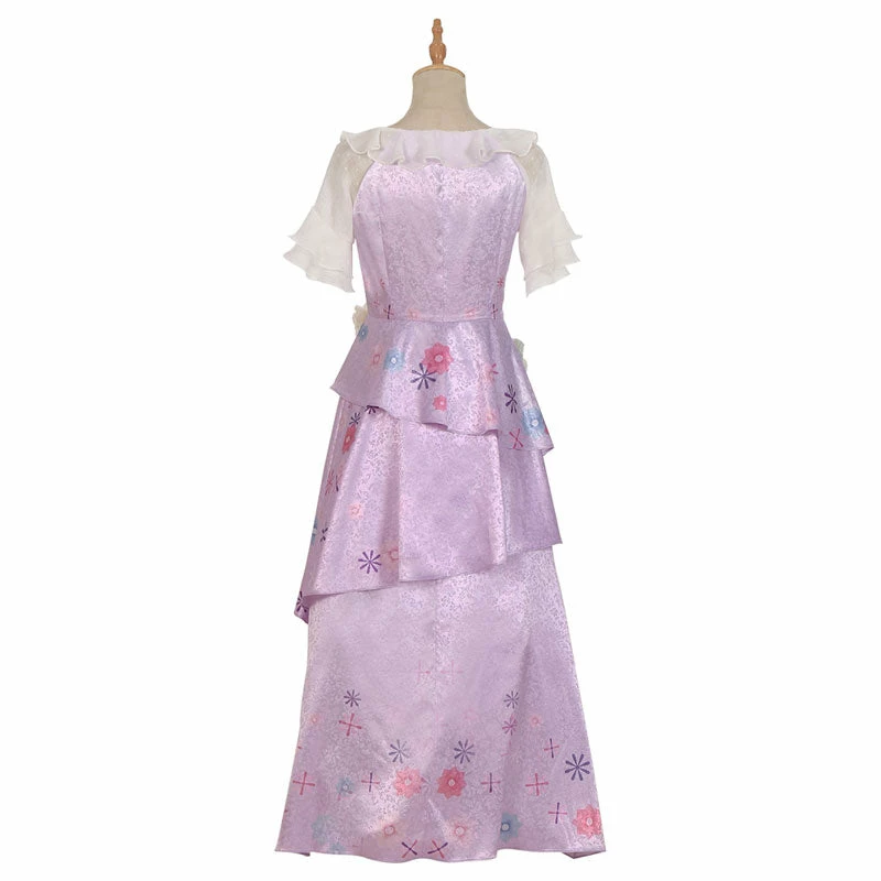 Encanto Isabela Madrigal Fullset Cosplay Costumes 6 Encanto Isabela Madrigal Fullset Cosplay Costumes - Image 4