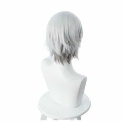 FGO Fate/Grand Order Lang Lin Wang 30cm Short Silver Grey Halloween Cosplay Wigs -COSPLAY CLANS Sales Store 4 8e6d3f53 80ce 4315 a0a8 f3bc3cdc1a82
