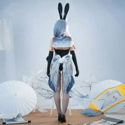 Game Genshin Impact Shenhe Bunny Girl Cosplay Costumes -COSPLAY CLANS Sales Store 4 9d7a7967 f443 4d71 8582 8ab358656304