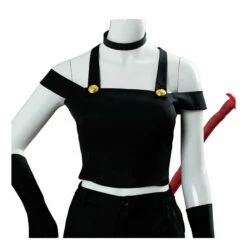 Anime Hazbin Hotel Angel Dust Balck Fullset Halloween Cosplay Costumes -COSPLAY CLANS Sales Store 4 a00d6720 f529 4502 ab25 2e1c1d3987ec