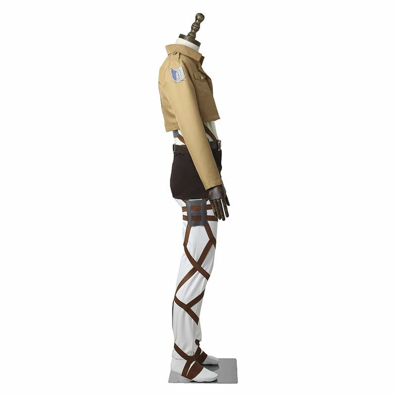 Anime Attack On Titan Eren Jaeger The Wings Of Freedom Survey Corps Uniform Set Cosplay Costume 8 Anime Attack On Titan Eren Jaeger The Wings Of Freedom Survey Corps Uniform Set Cosplay Costume - Image 6