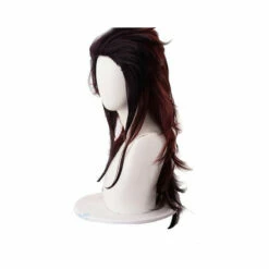 Anime Demon Slayer Kimetsu No Yaiba Tanjirou Kamado Red Mix Black Long Ponytail Cosplay Wigs -COSPLAY CLANS Sales Store 4 b0364b97 34ae 4df1 9bd7 0db36ac50ed9
