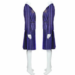 The Addams Family Wednesday Addams Purple Uniform Cosplay Costume -COSPLAY CLANS Sales Store 4 b168265a 918c 464e a15b 9a452d32c9cc