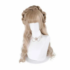 Women Fashion Long Golden Wavy Sweet Bangs Lolita Wig -COSPLAY CLANS Sales Store 4 b314afd3 61d6 46cb bb63 60690cf2bd21