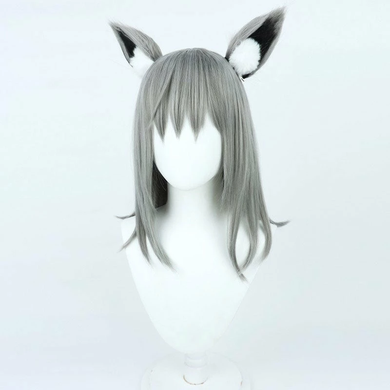 Game Blue Archive Sunaookami Shiroko Cosplay Wigs With Ear Props 6 Game Blue Archive Sunaookami Shiroko Cosplay Wigs With Ear Props - Image 4