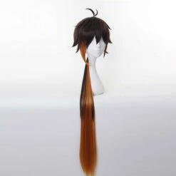 Game Genshin Impact Zhongli Dark Brown Long Cosplay Wigs -COSPLAY CLANS Sales Store 4 b3eb7e65 b76a 4cf3 85cb d38f397f9685