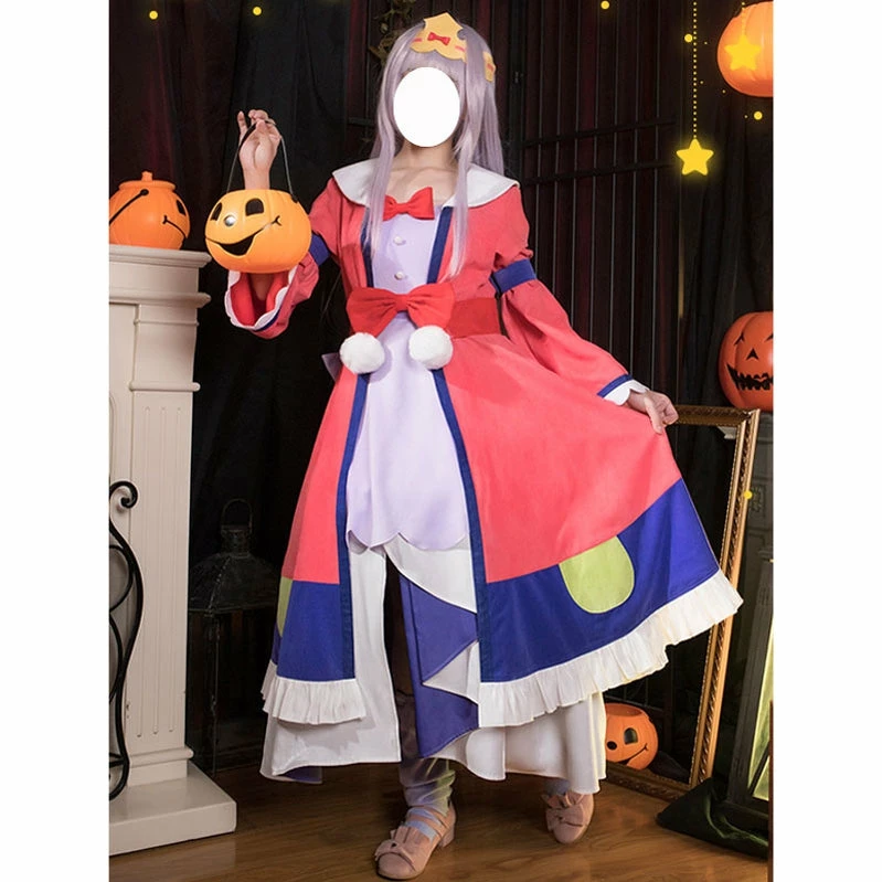 Anime Sleepy Princess In The Demon Castle Princess Syalis Cosplay Costumes 3 Anime Sleepy Princess In The Demon Castle Princess Syalis Cosplay Costumes